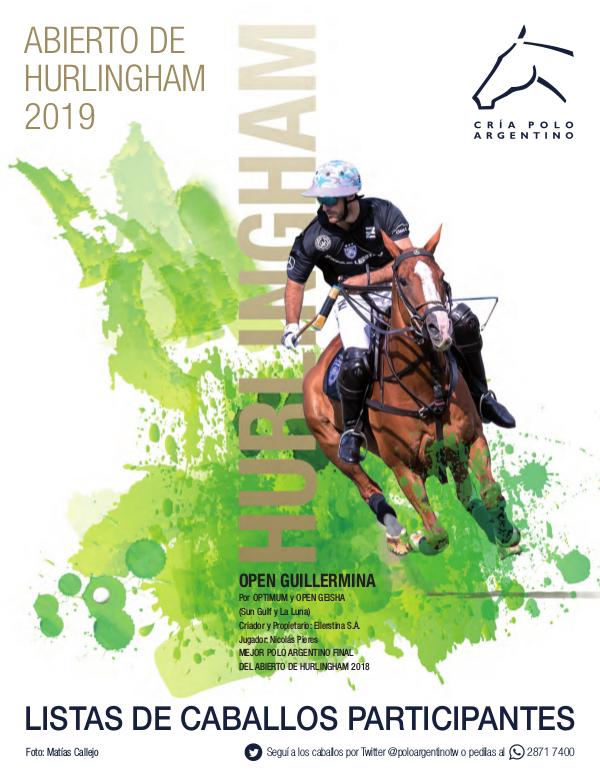 Listas Raza Polo Argentino Hurlingham19AACCP