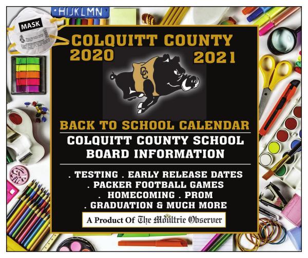 Moultrie Calendar 2020/2021