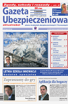 Gazeta Ubezpieczeniowa - wydanie elektroniczne