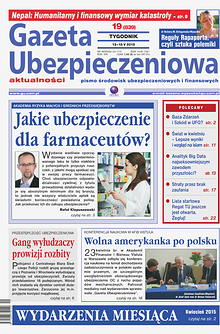 Gazeta Ubezpieczeniowa - wydanie elektroniczne