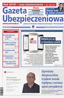 Gazeta Ubezpieczeniowa - wydanie elektroniczne