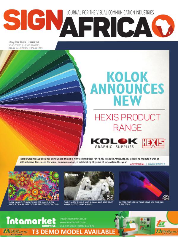 Sign Africa Journal January/ February 2019