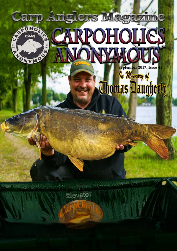 Carp Angler Magazine CAM, Carpoholic Anonymous Issue 41,September 2017