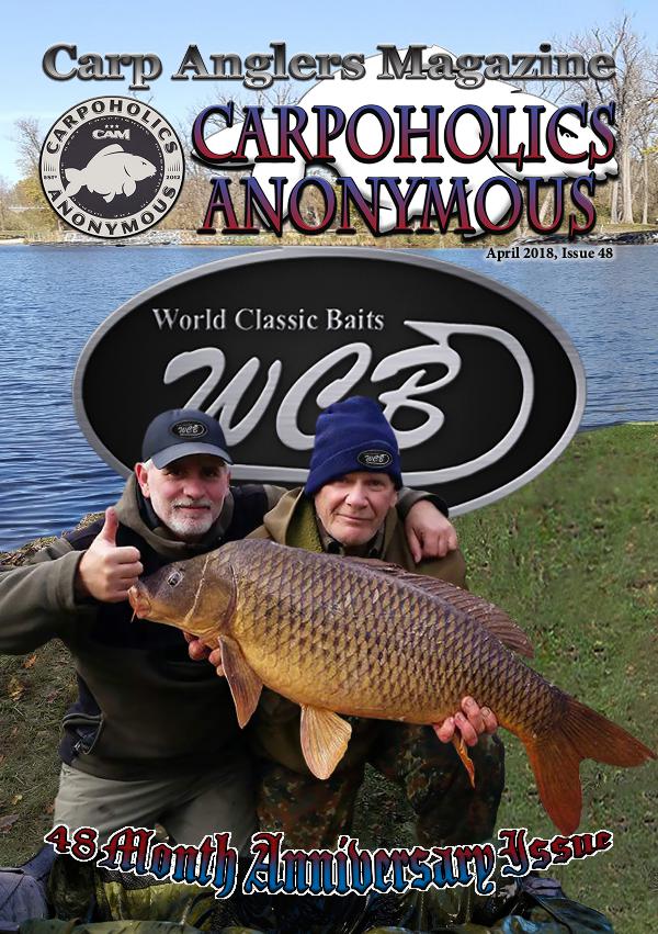 Carp Angler Magazine CAM, Carpoholic Anonymous Issue 48, April 2018