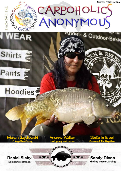 Carp Angler Magazine CAM, Carpoholic Anonymous Issue 5, August 2014