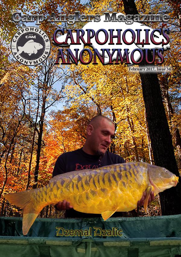 Carp Angler Magazine CAM, Carpoholic Anonymous Issue 34, February 2017