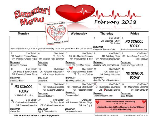 387 - Clayton School District Elementary Lunch