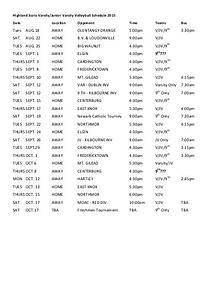 Highland Local SD Schedules CCv1