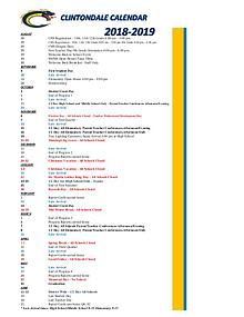 Clintondale Community Schools Dates v1