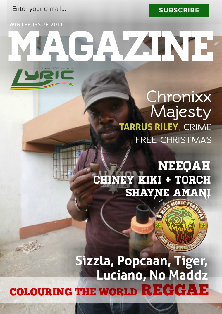 Lyric Digital Reggae Magazine Winter 2016