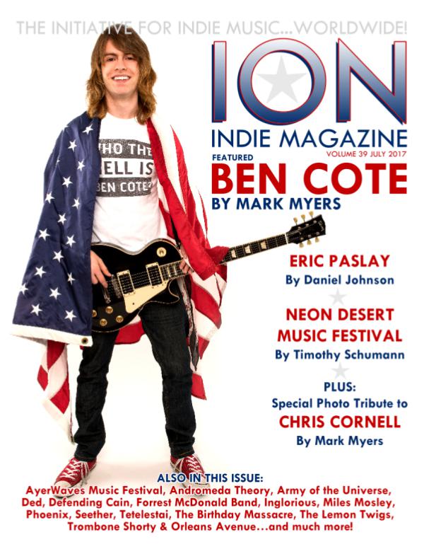 ION INDIE MAGAZINE July 2017, Volume 38