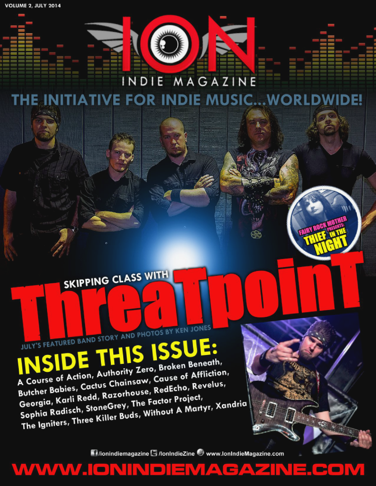 ION INDIE MAGAZINE July 2014, Volume 2