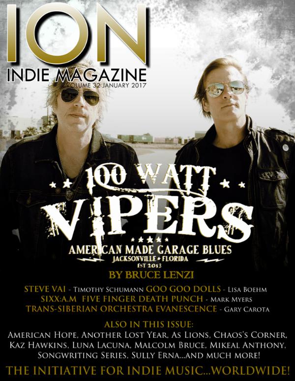 ION INDIE MAGAZINE January 2017, Volume 32