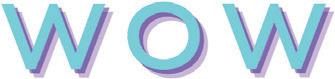 The WOW Factor decorative logo.