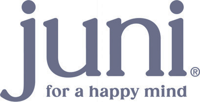 Juni logo for a happy mind