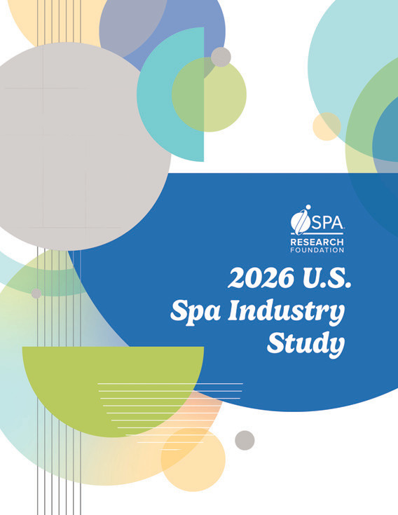 Cover of the 2026 ISPA U.S. Spa Industry Study booklet