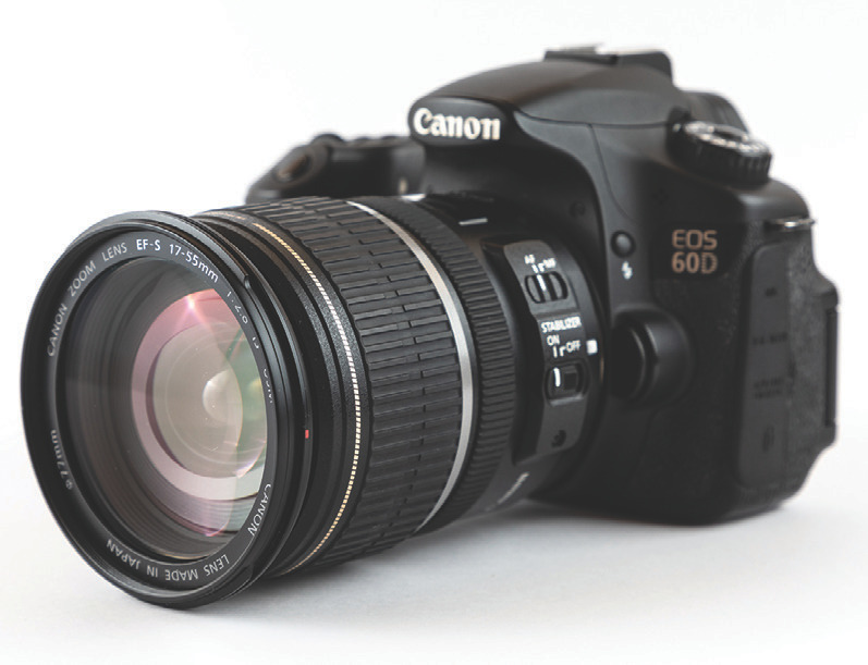 Canon DSLR camera example for press photos