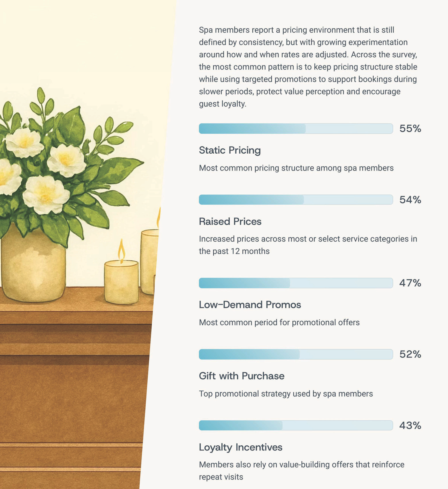 ISPA Snapshot cover and infographic artwork showing floral illustration and report image
