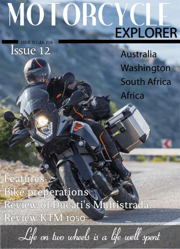 Motorcycle Explorer July 2016 Issue 12