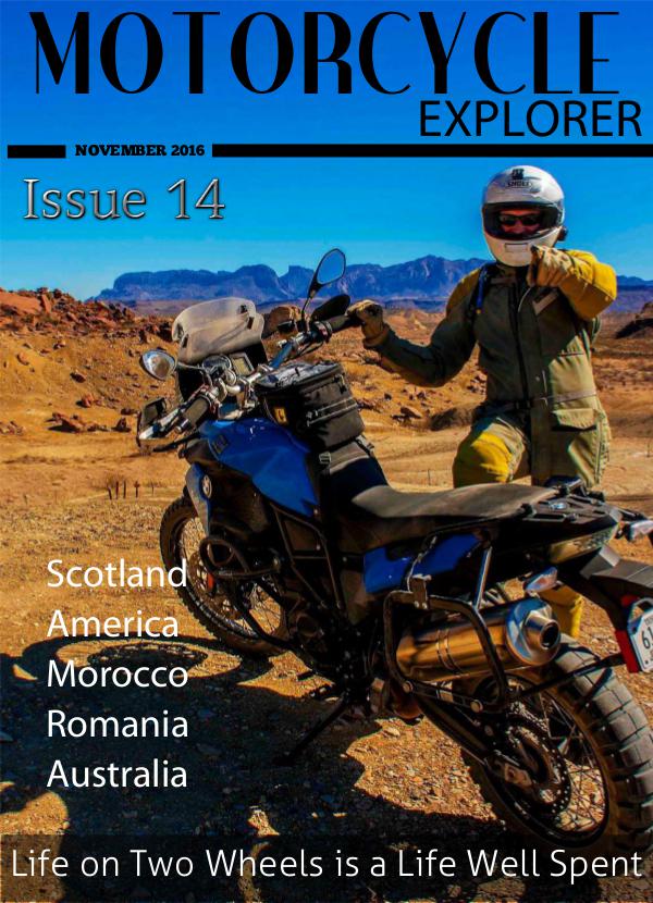 Motorcycle Explorer November 2016 Issue 14