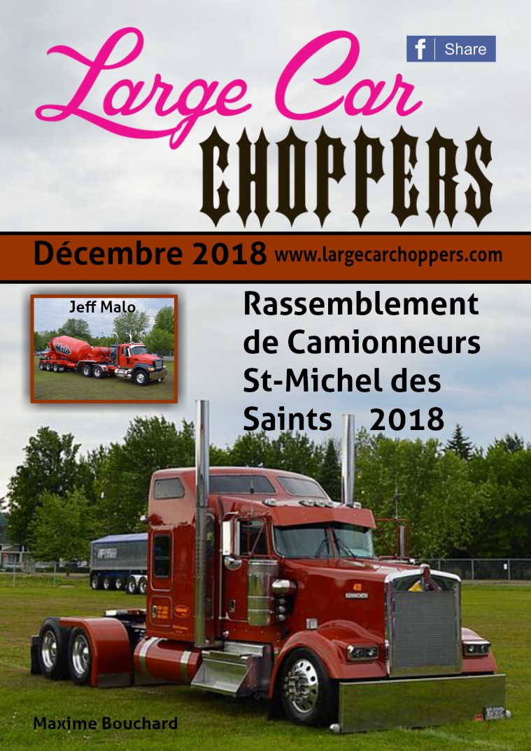 Large Car Choppers Décembre - 2018