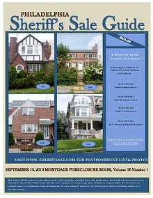 Sept 2013 Mortgage Foreclosure Guide $5 Special 