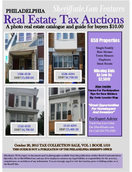 Oct 20th GRB Tax October 20, 2015 GRB Propery Tax Auction Guide