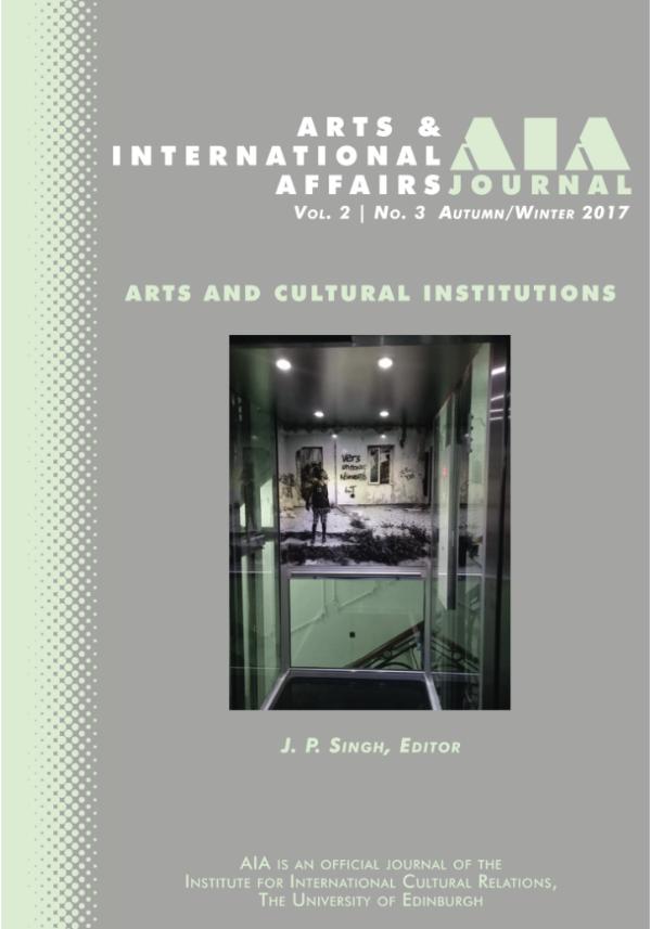 Arts & International Affairs: 2.3: Autumn/Winter 2017