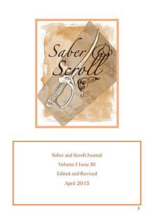 The Saber and Scroll Journal