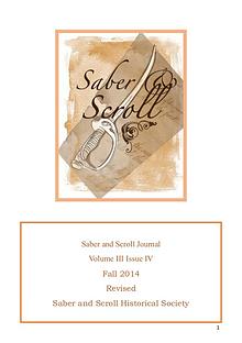 The Saber and Scroll Journal