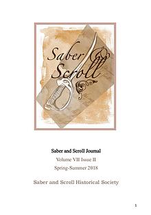 The Saber and Scroll Journal