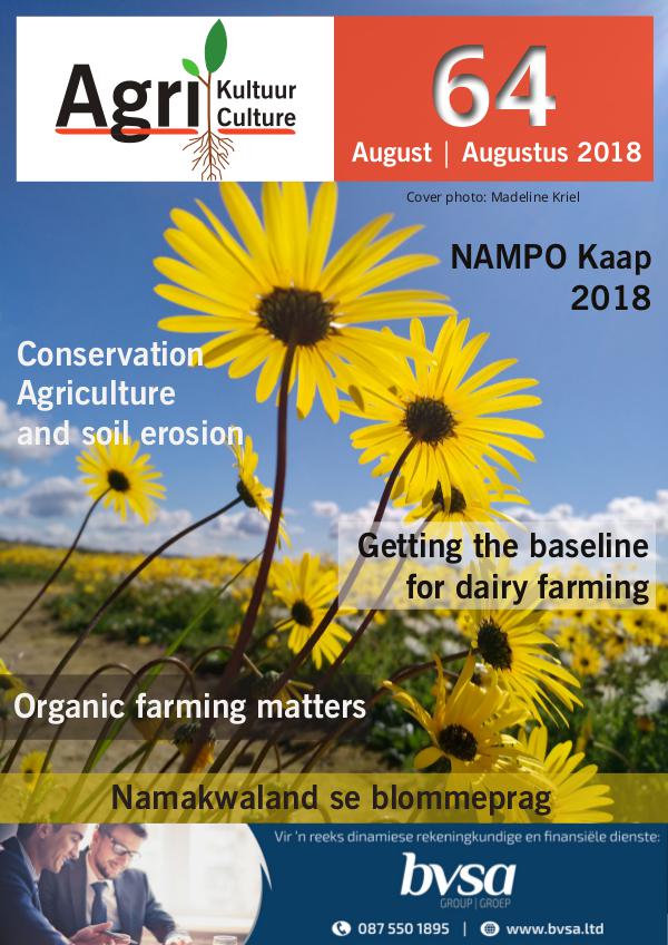 Agri Kultuur August / Augustus 2018