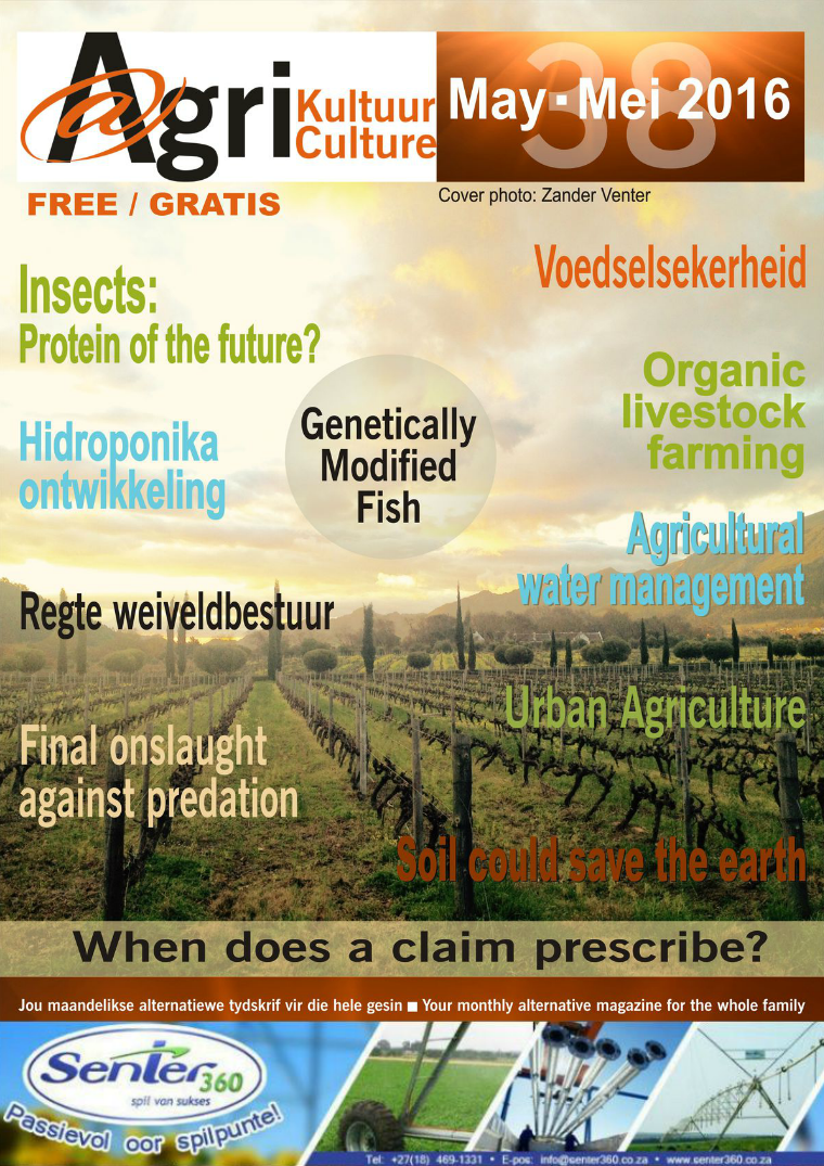 Agri Kultuur May / Mei 2016