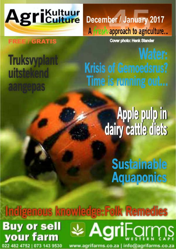 Agri Kultuur December / January 2016 / 2017