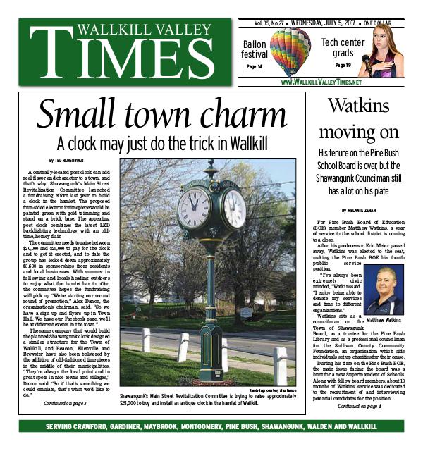 Wallkill Valley Times Jul. 05 2017