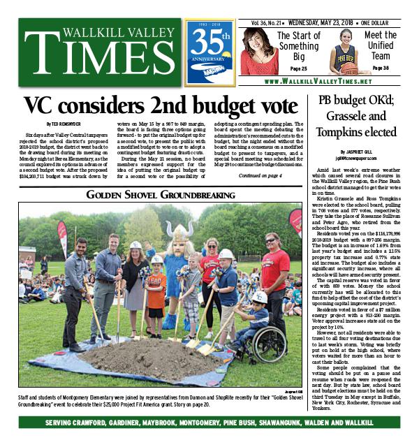 Wallkill Valley Times May 23 2018