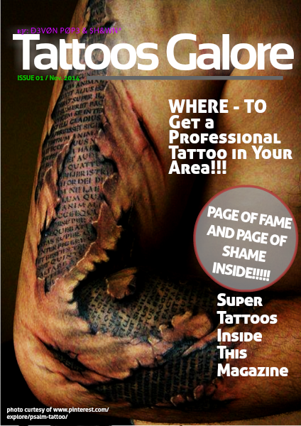 Tattoos Galore December 2014