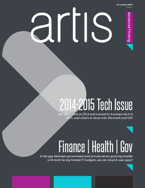 Artis Advanced Thinking Magazine, Issue 1. Nov 14 Issue 1.