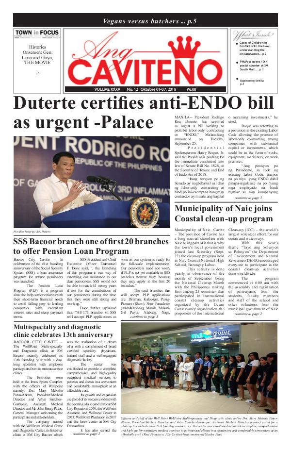 October 01-07, 2018 Issue