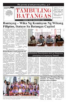 Tambuling Batangas Publication