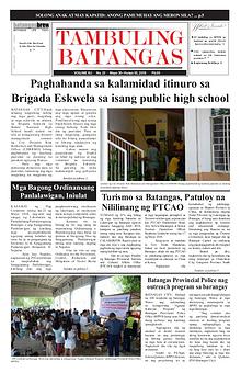 Tambuling Batangas Publication