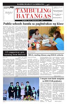 Tambuling Batangas Publication