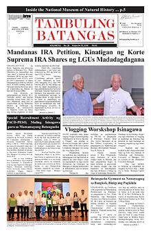 Tambuling Batangas Publication