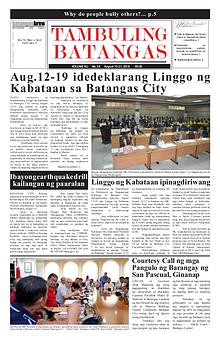 Tambuling Batangas Publication