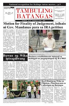 Tambuling Batangas Publication