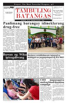 Tambuling Batangas Publication