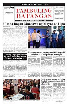 Tambuling Batangas Publication