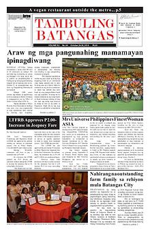 Tambuling Batangas Publication