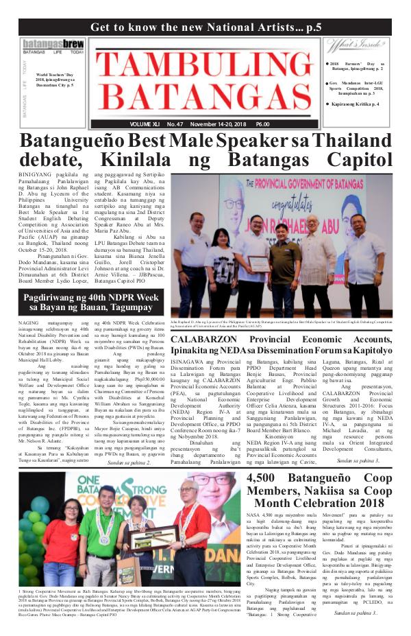 November 14-20, 2018 Issue