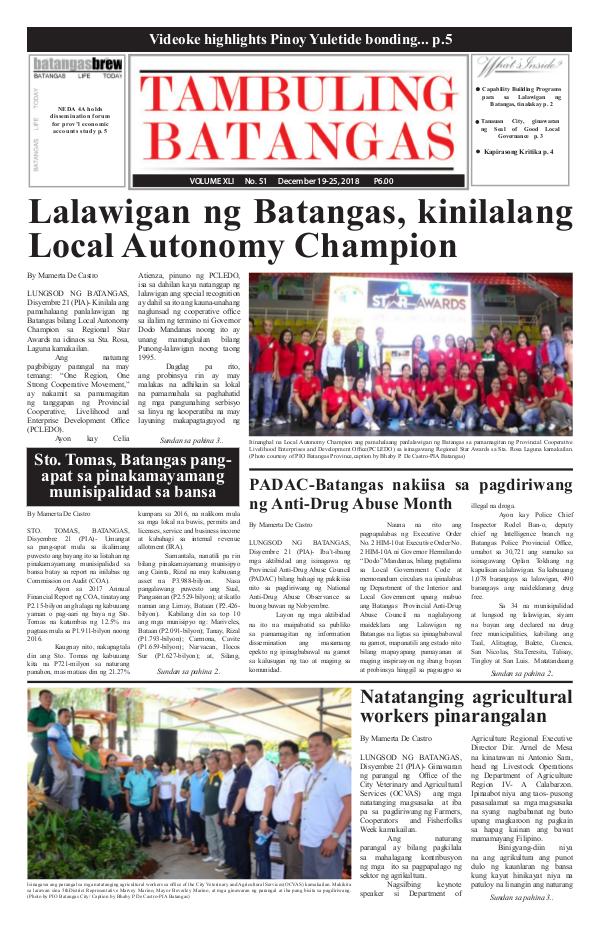 December 19-25, 2018 Issue